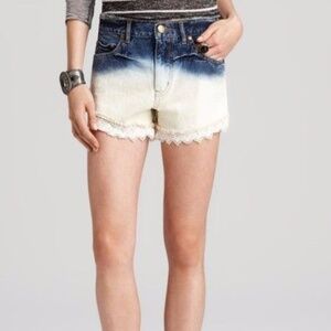 FP lace edge Jean‎ Shorts